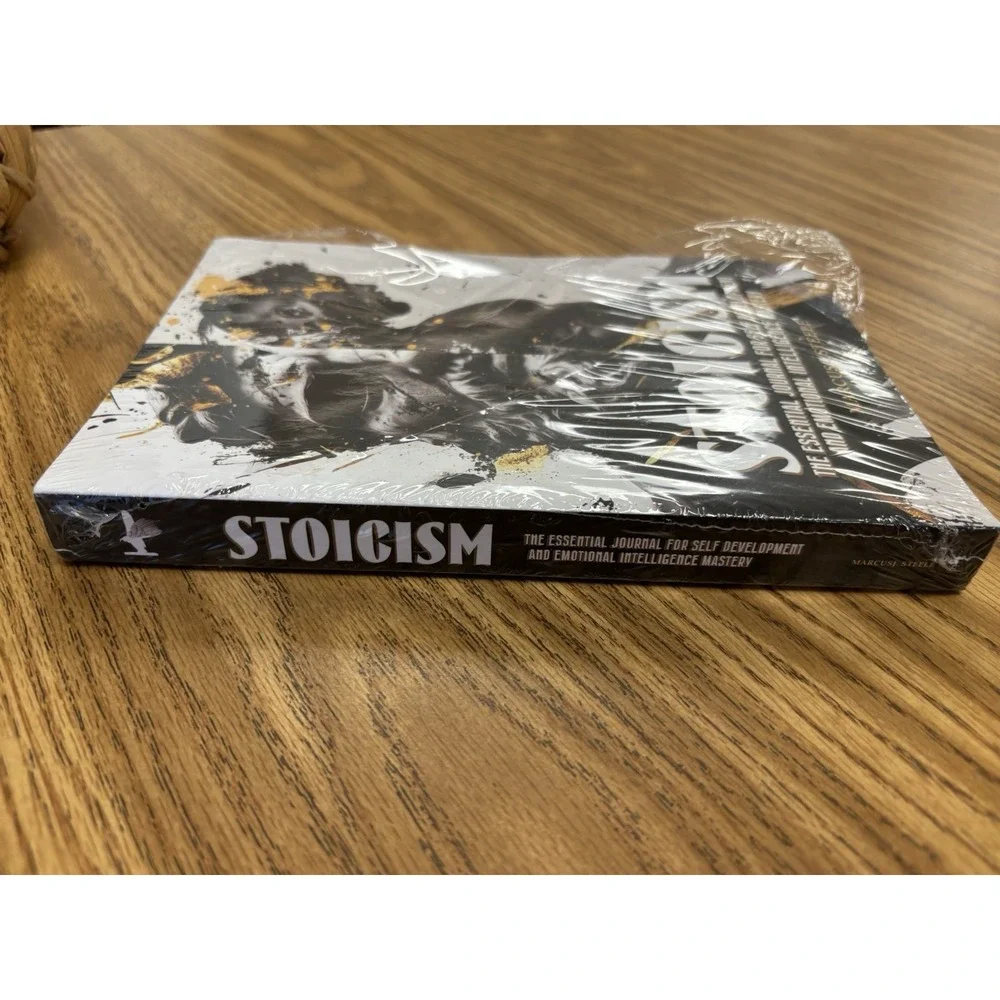 Stoicism Journal for Men 365 Day Guided Self Development Emotional Growth NEW